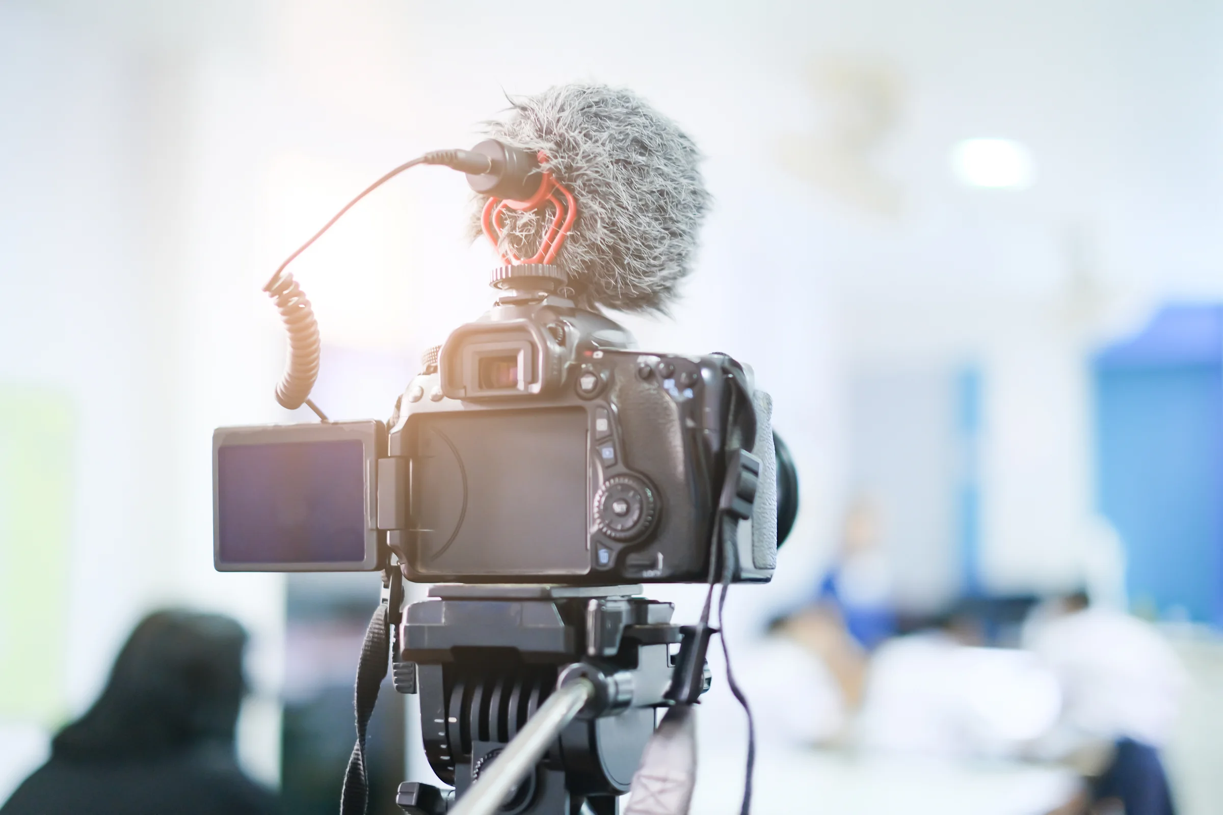 Equipamento profissional de produção audiovisual