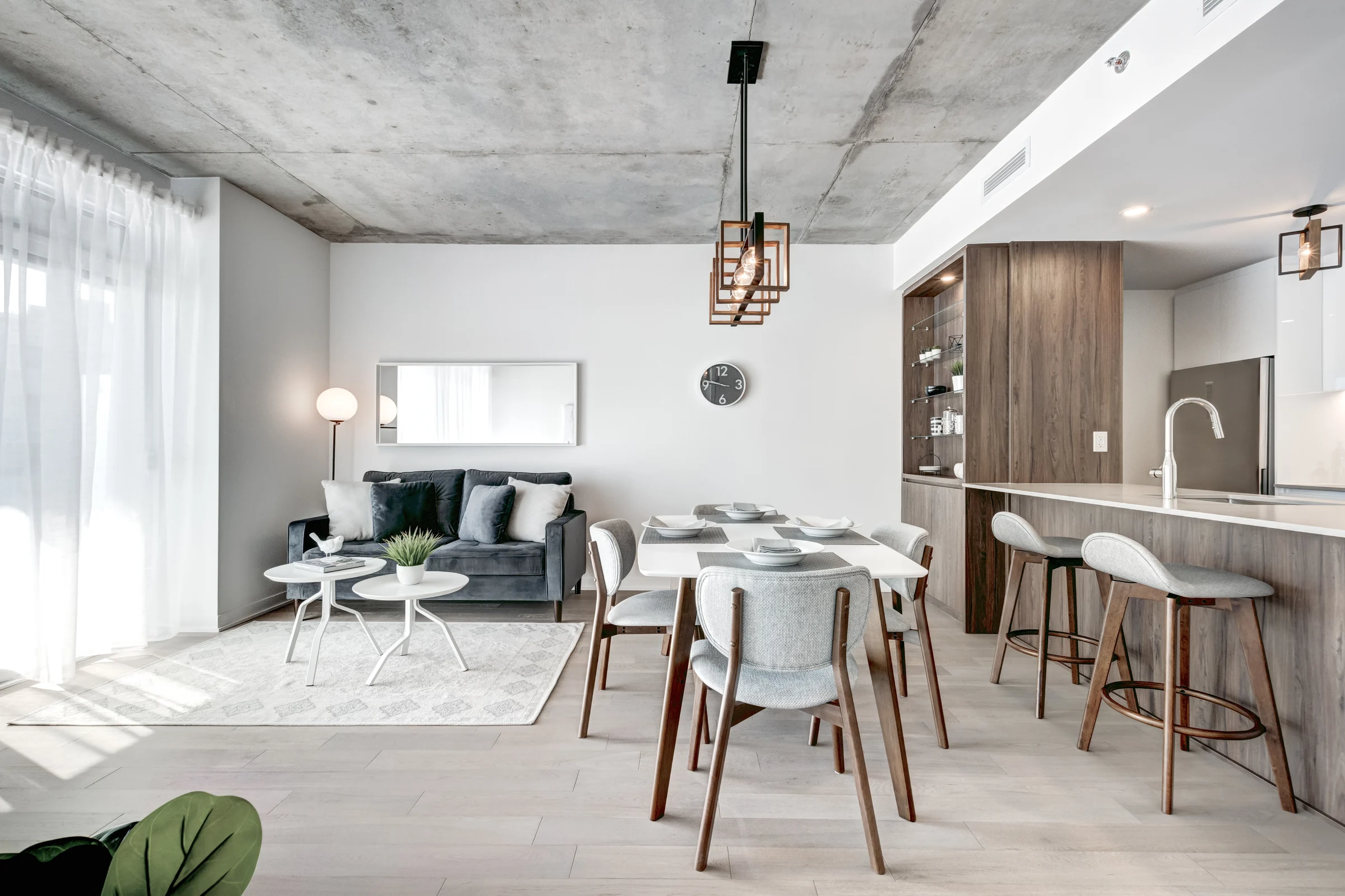 Ambiente residencial contemporâneo